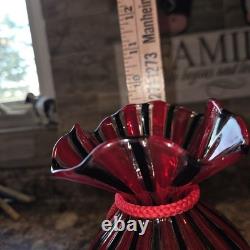 Oggetti Murano Blown Glass'Sack' Vase Signed O. Zennaro Vintage