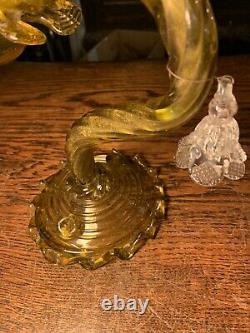 Pair Of Handmade Murano Glass Wall Sconces, Wall Lights Venetian Vintage