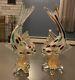 Pair of MURANO Fish Genuine Venetian GLASS ITALY VINTAGE