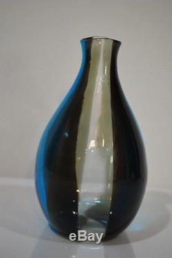 Published Vintage Murano Glass Vase Fulvio Bianconi Massimo Vignelli A Spicchi