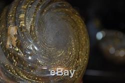 Published vintage Murano Art Glass Vase By Seguso Vetri d'arte with Label