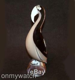 Pure ELEGANCE Vtg MURANO Parrot SiGNED Elio RAFFAELi ArT GlaSs Bird REFiNED