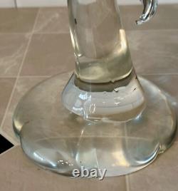 RARE 14.5 Vintage Murano Glass Pink Aventurine Birds In Love Barbini