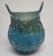 RARE Vintage Large Murano Glass Owl Vase Retro Excellent Condition NOChipsCracks