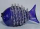 RARE Vintage Murano Glass Fish Signed By Franco Moretti! Iridescent Finish