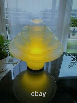 RARE collector Lampe Vintage LOTUS CARLO NASON -MAZZEGA -glass MURANO-Italie 60s