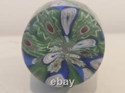 Rare Shape Vintage Seguso Millefiori Vase Murano Glass Rare Shape Vintage Seguso Millefiori Vase Murano Glass