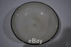 Rare Vintage Carlo Scarpa Bowl Murano Glass with Label Pauly & C