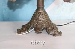 Rare vintage Murano Glass table lamp Italian Art Glass Grape Vine