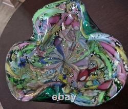 STUNNER Dino Martens MURANO Ashtray CENEDESE Vtg Bowl Glass