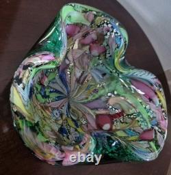STUNNER Dino Martens MURANO Ashtray CENEDESE Vtg Bowl Glass