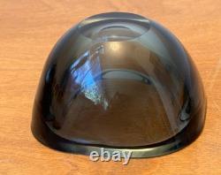 Seguso Poli Murano Italy Italian Sommerso Art Glass Geode Bowl Vtg Cenedese Mcm