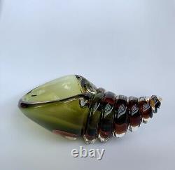 Seguso Vetri D'Arte Murano Glass Conch Shell