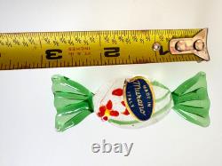 Set of 11 Authentic Vintage Murano Glass Candy Pieces Multicolor