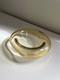 Signed Barbini Murano Art Glass Bowl Amber Modern Italian Vintage Mid Century