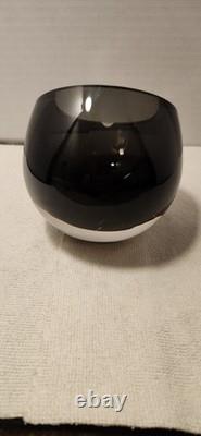 Signed Cenedese Murano Vintage 5inch Glass Orb Ashtray. No Chips Or Cracks. Mint Signed Cenedese Murano Vintage 5inch Glass Orb Ashtray. No Chips Or Cracks. Mint