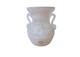 Signed Rosis Murano Scavo Glass Vase Vintage Vetreria Artistica Venezia 5.25