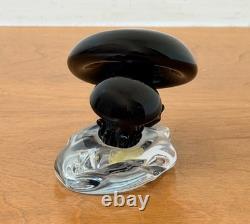 Signed Seguso Murano Italy Venetian Art Glass Mushroom Sculpture Figurine Vtg