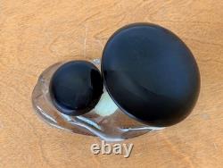 Signed Seguso Murano Italy Venetian Art Glass Mushroom Sculpture Figurine Vtg