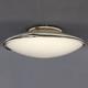 Space Age Ceiling Lamp Murano Glass White Black Vintage Design 1970