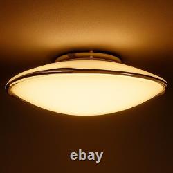 Space Age Ceiling Lamp Murano Glass White Black Vintage Design 1970