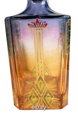 Stunning Vintage Italian Murano Glass Whiskey or Brandy Decanter (1987)