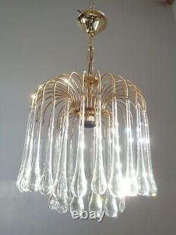 Stunning vintage Murano chandelier glass drops