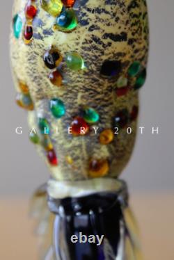 Superb! MID Century Murano Bird Of Paradise Sculpture Vtg Blown Glass 50's 60's