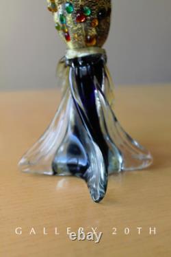Superb! MID Century Murano Bird Of Paradise Sculpture Vtg Blown Glass 50's 60's