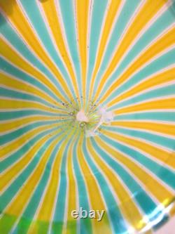 THE BEST 1950's Vintage MCM Venetian / MURANO GLASS Dish BOWL Venini Barbini