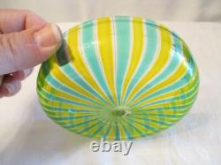 THE BEST 1950's Vintage MCM Venetian / MURANO GLASS Dish BOWL Venini Barbini