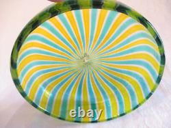 THE BEST 1950's Vintage MCM Venetian / MURANO GLASS Dish BOWL Venini Barbini