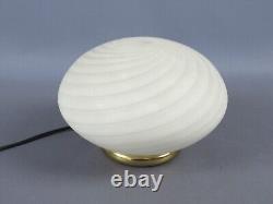 Table Lamp Murano Glass A Spiral For Bedside Table Vintage 1960