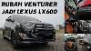 Tips Modifikasi Toyota Venturer 2017 Dengan Idealisme Lexus LX 600 DI Interiornya