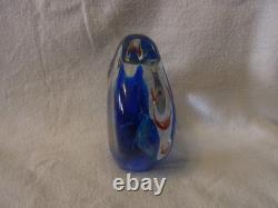 Two Fish Murano Glass Aquarium Paperweight Vintage Italy #WithO