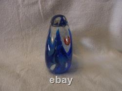 Two Fish Murano Glass Aquarium Paperweight Vintage Italy #WithO