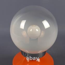 Ufo Table Lamp Space Age Metal And Murano Glass Vintage 70s