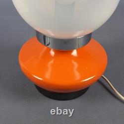 Ufo Table Lamp Space Age Metal And Murano Glass Vintage 70s
