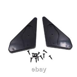 Universal 2 Pcs Carbon Fiber Vintage F1 Style Racing Car Left/Right Side Mirrors