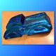 V NASON Italy Murano Glass Cobalt Blue Rolls Royce Car RARE VINTAGE COLLECTABLE