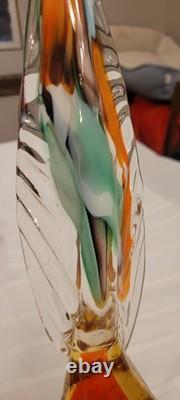 VINTAGE ITALIAN MURANO BLOW GLASS PHEASANT. Turn Of The Century