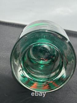 VINTAGE MURANO GLASS BLOCK AQUARIUM Mini Vase CENEDESE BARBINI 3.5 X 3.25
