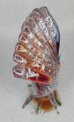 VTG 11 MURANO Art Glass Pedestal Fish JI Co. Venetian Glass Italy Near Mint