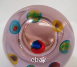 VTG 1960s MURANO Art Glass Mushroom with Murrines ITALY Antonio Da Ros Cenedese