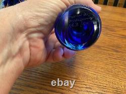 VTG 1960s Murano Formia 183/500 Signed Blue Glass Chinese Men
