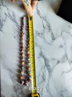 VTG 20Graduated Murano Glass Necklace. In Perfect Condition
