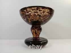 VTG MURANO Glass Tortoise Heavy Bowl Ashtray Artwork MCM Italy Vintage Art Deco