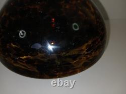 VTG MURANO Glass Tortoise Heavy Bowl Ashtray Artwork MCM Italy Vintage Art Deco