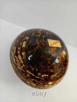 VTG MURANO Glass Tortoise Heavy Bowl Ashtray Artwork MCM Italy Vintage Art Deco