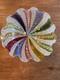 VTG Murano Glass Bowl Colorful Latticino Ribbon Filigrana Handle Made In Italy